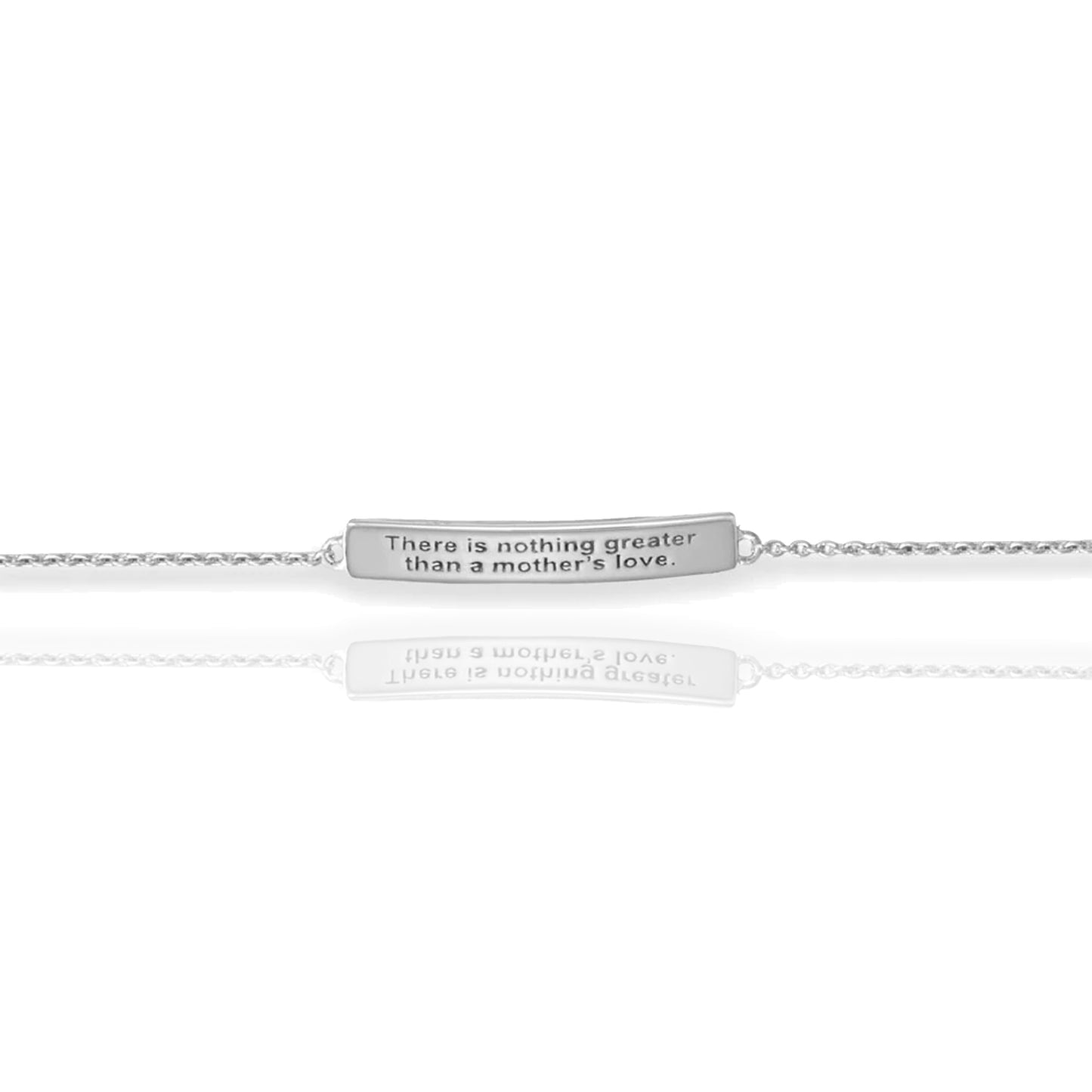 Engraved Message for Mom Bracelet