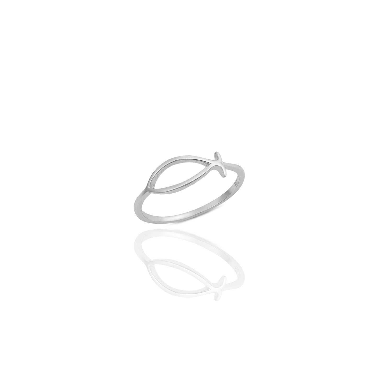 Elegant Christian Fish Ring