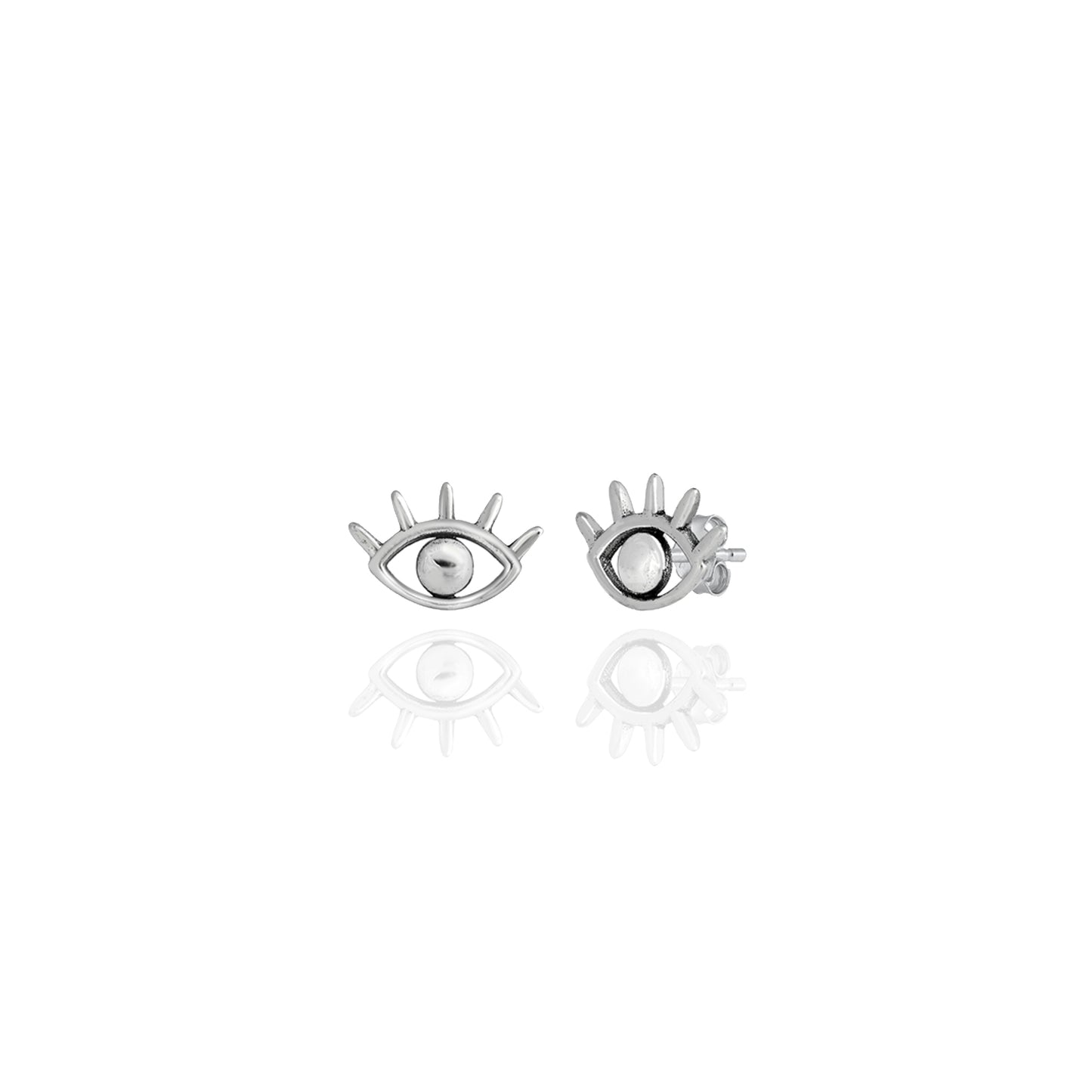 Tiny Evil Eye Stud Earrings