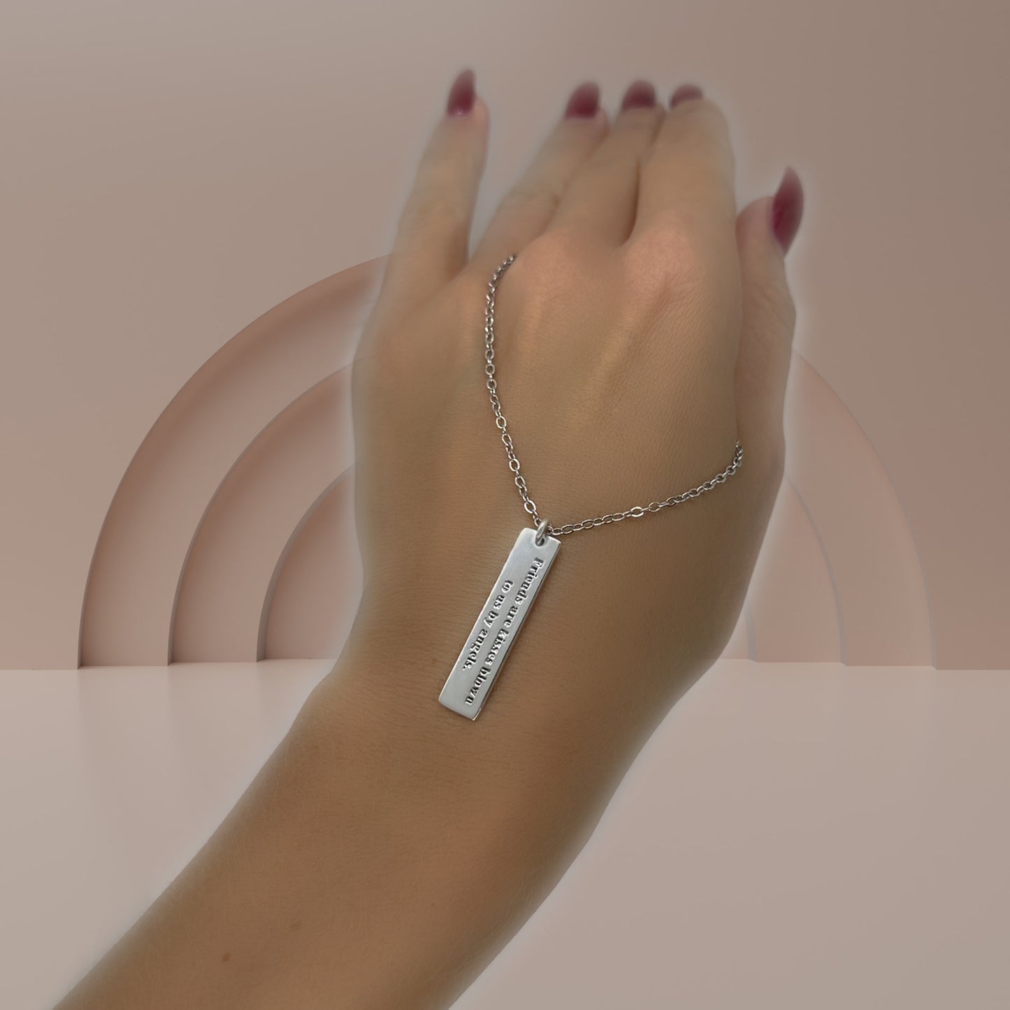 Vertical Bar Friendship Necklace