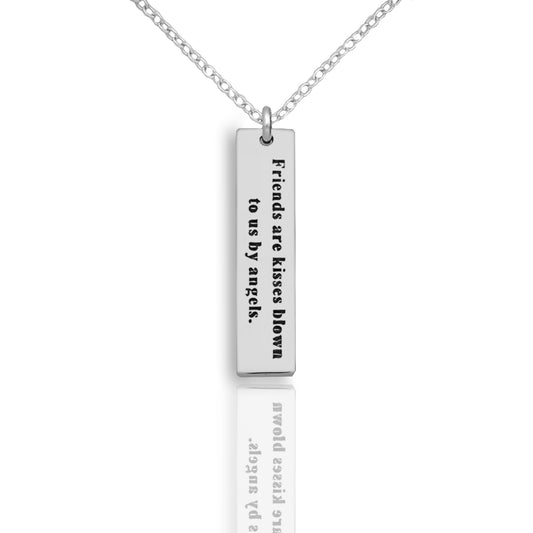 Vertical Bar Friendship Necklace