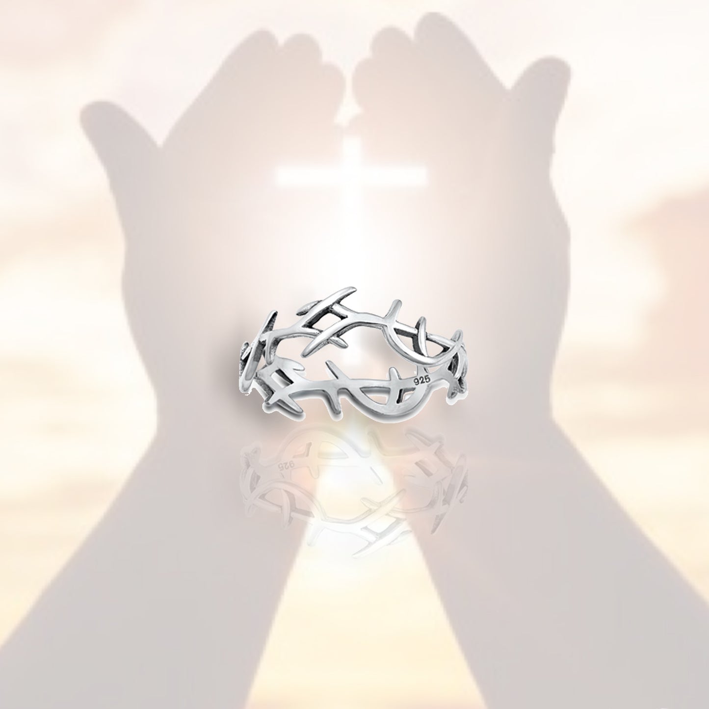 Jesus Crown of Thorns Ring