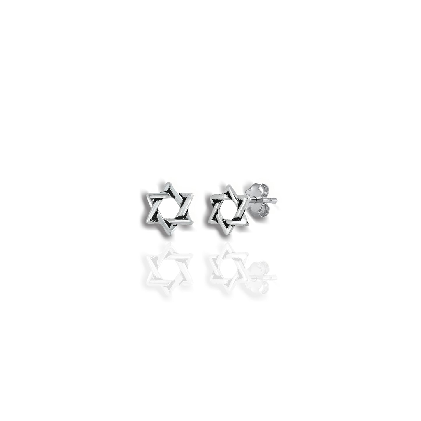 Star of David Stud Earrings