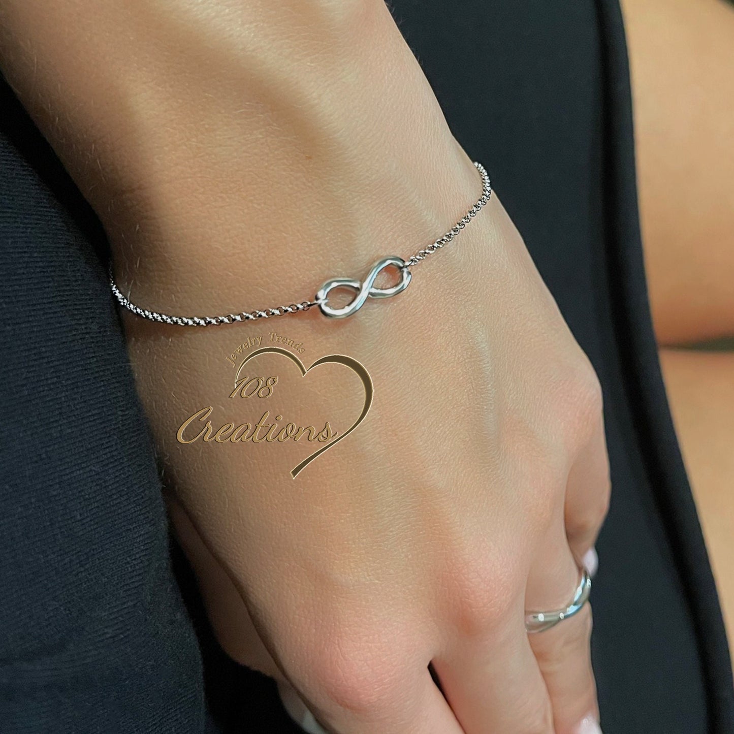 Infinity Set of Bracelet and Ring