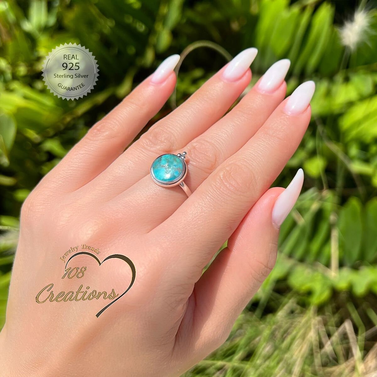 Ever Turquoise Gemstone Ring