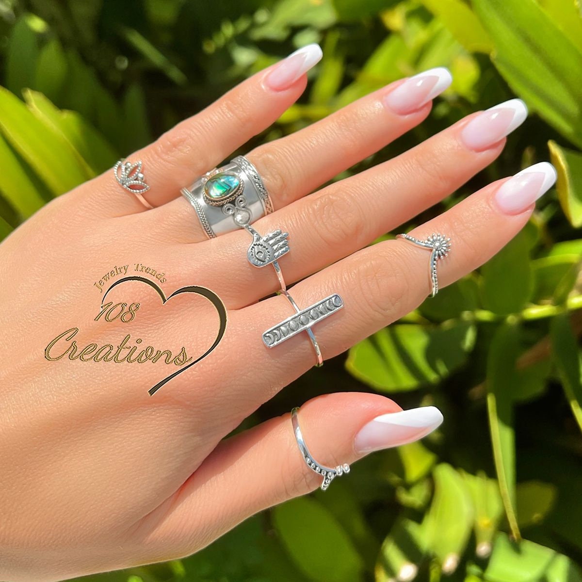 Exclusive Stacking Rings Set